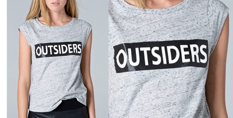 Camiseta Outsiders de Cortefiel. Precio: 19.99 euros
